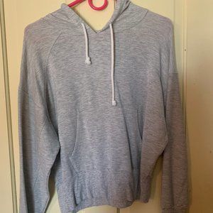 gray hoodie